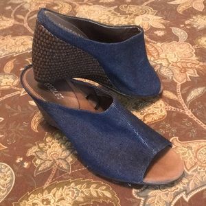 Aero soles Jean Wedges